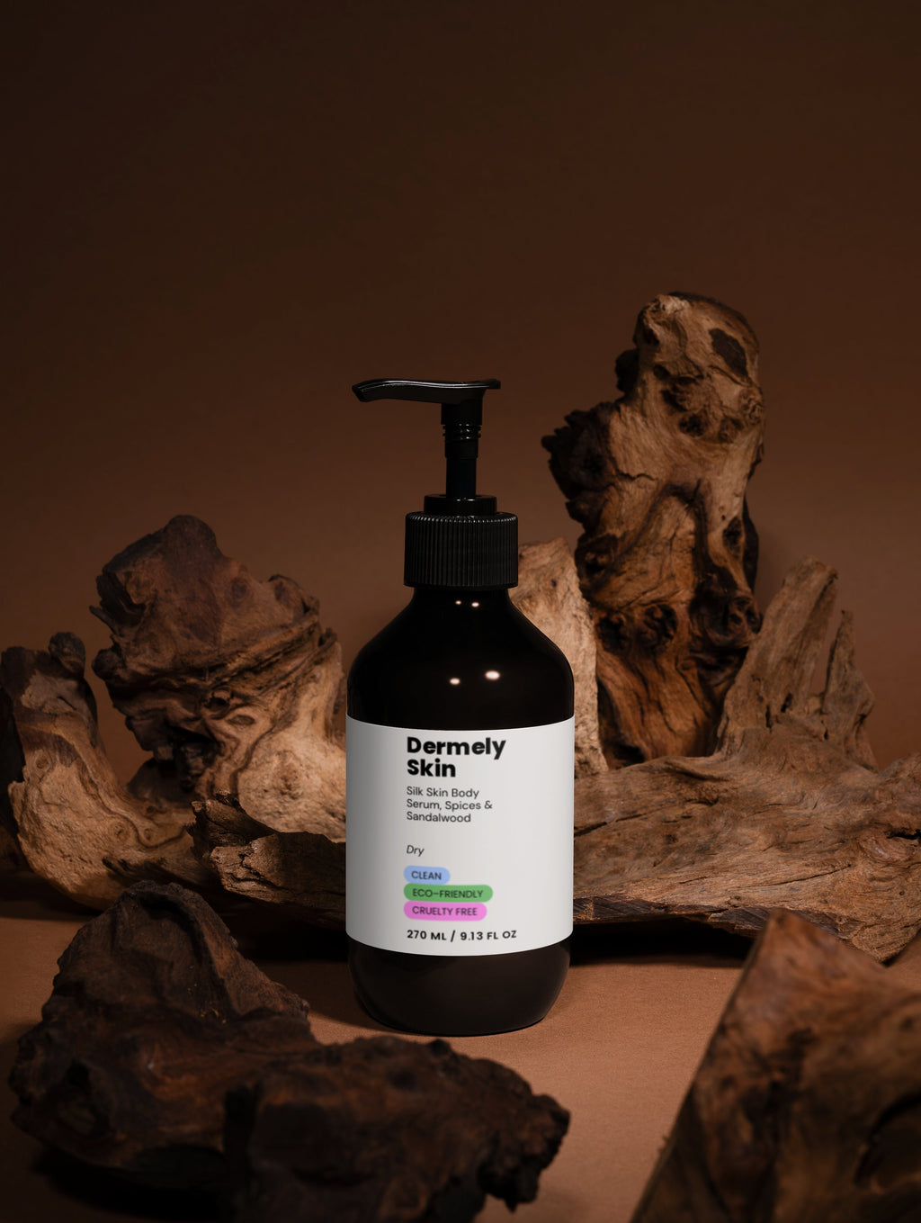 Silk Skin ķermeņa serums - garšvielas un sandalkoks